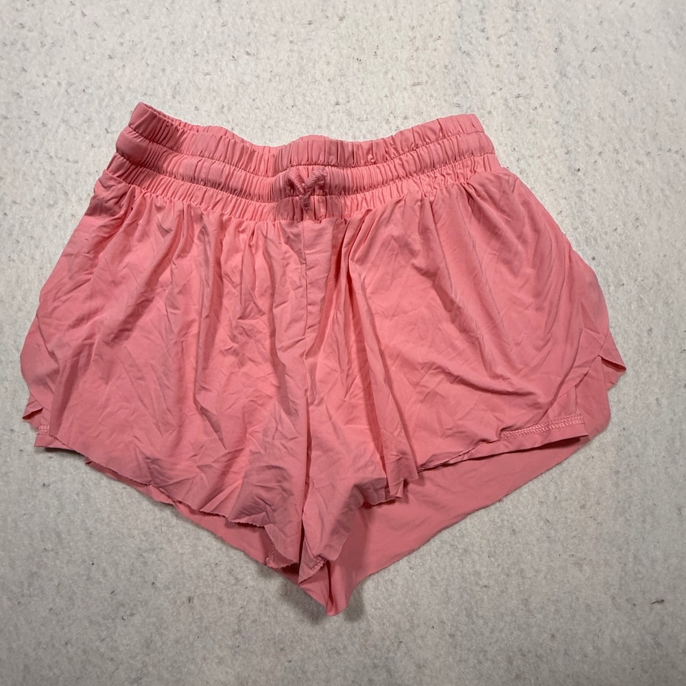 Jumping Beans Girls Pink Active Shorts Built-in Liner Size 8 GJ6SA600GS1